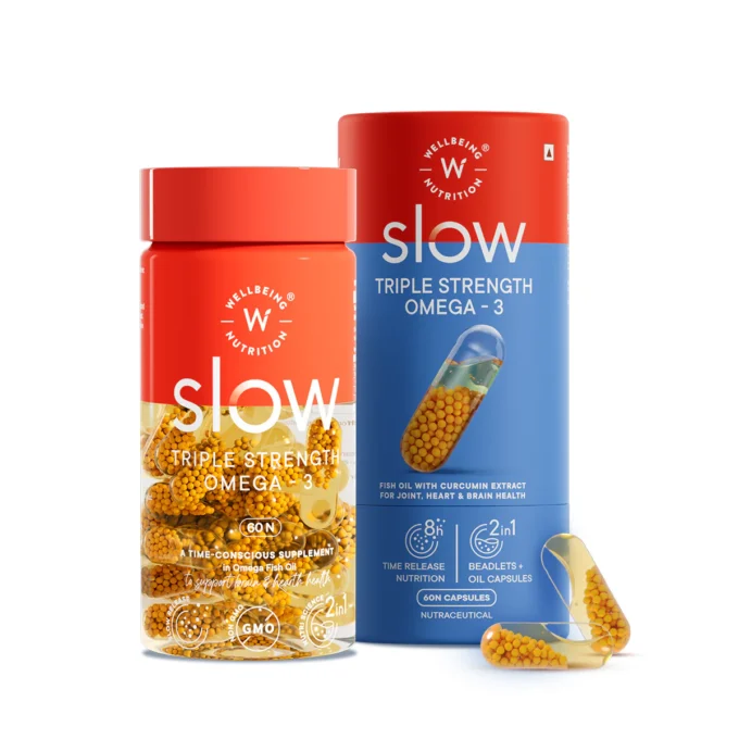 Wellbeing Nutrition Slow Triple Strength Omega-3